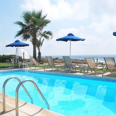 Sea Front Villa, Heated Private Pool, Amazing Location Paphos 323 Kissonerga Buitenkant foto
