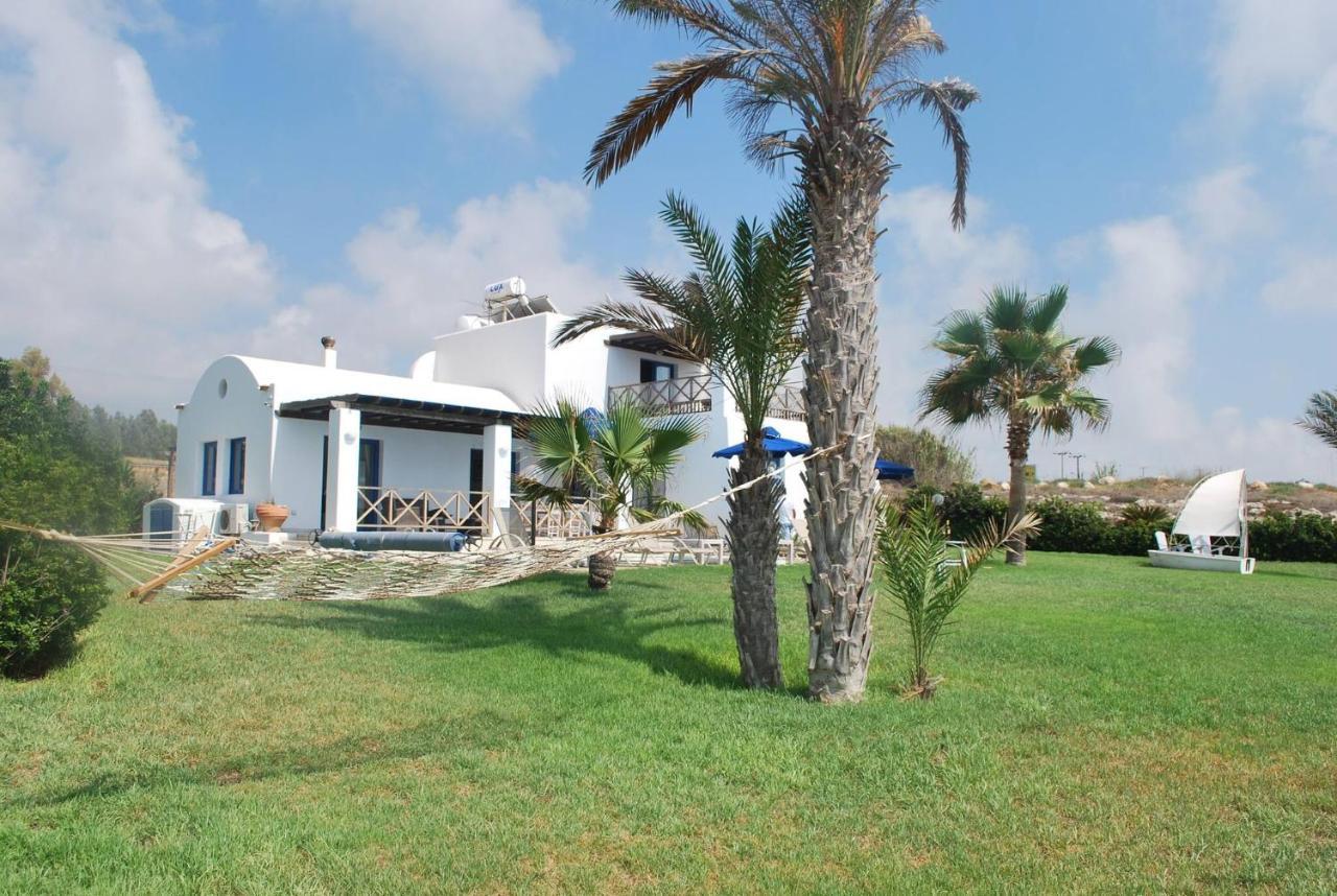 Sea Front Villa, Heated Private Pool, Amazing Location Paphos 323 Kissonerga Buitenkant foto