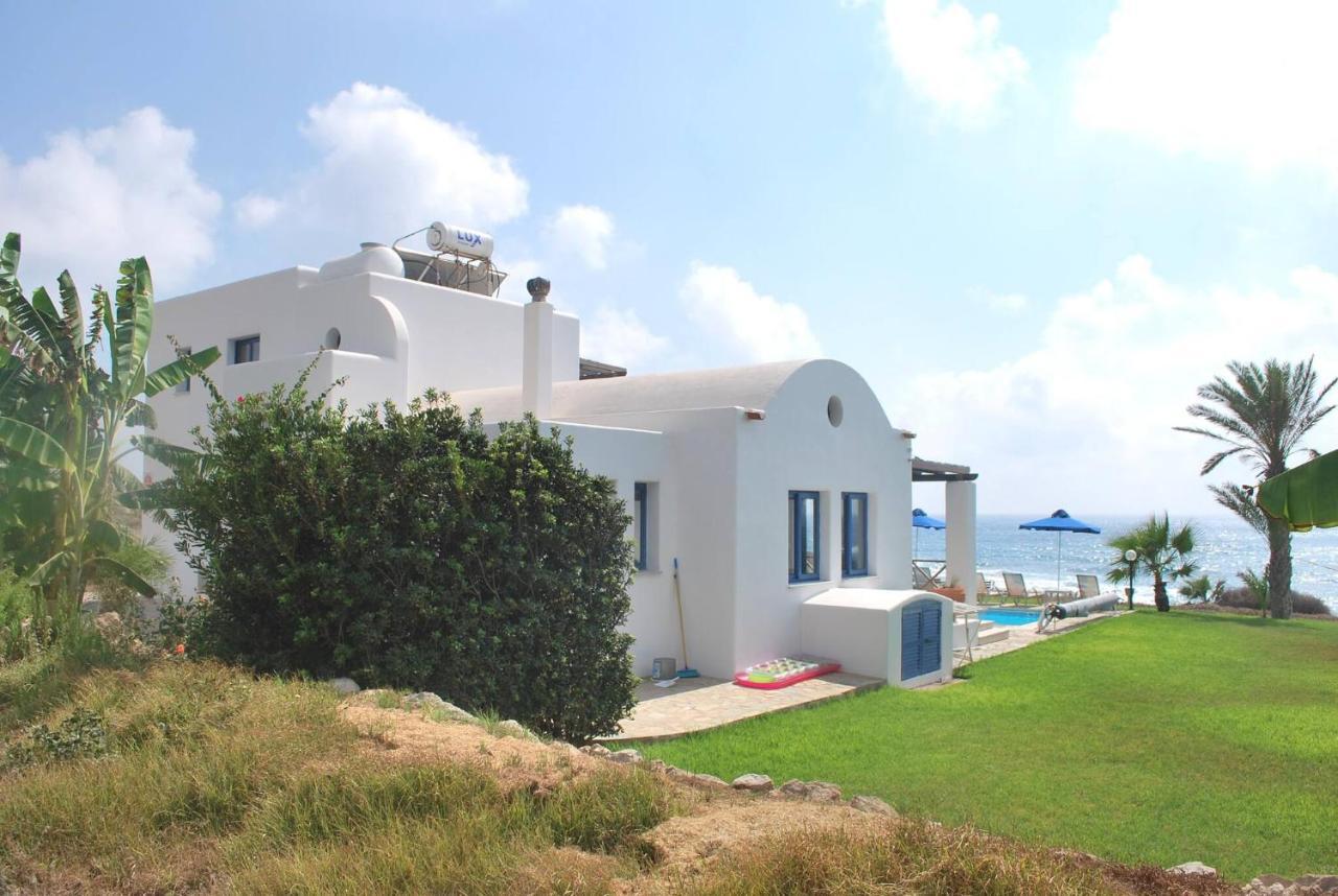 Sea Front Villa, Heated Private Pool, Amazing Location Paphos 323 Kissonerga Buitenkant foto