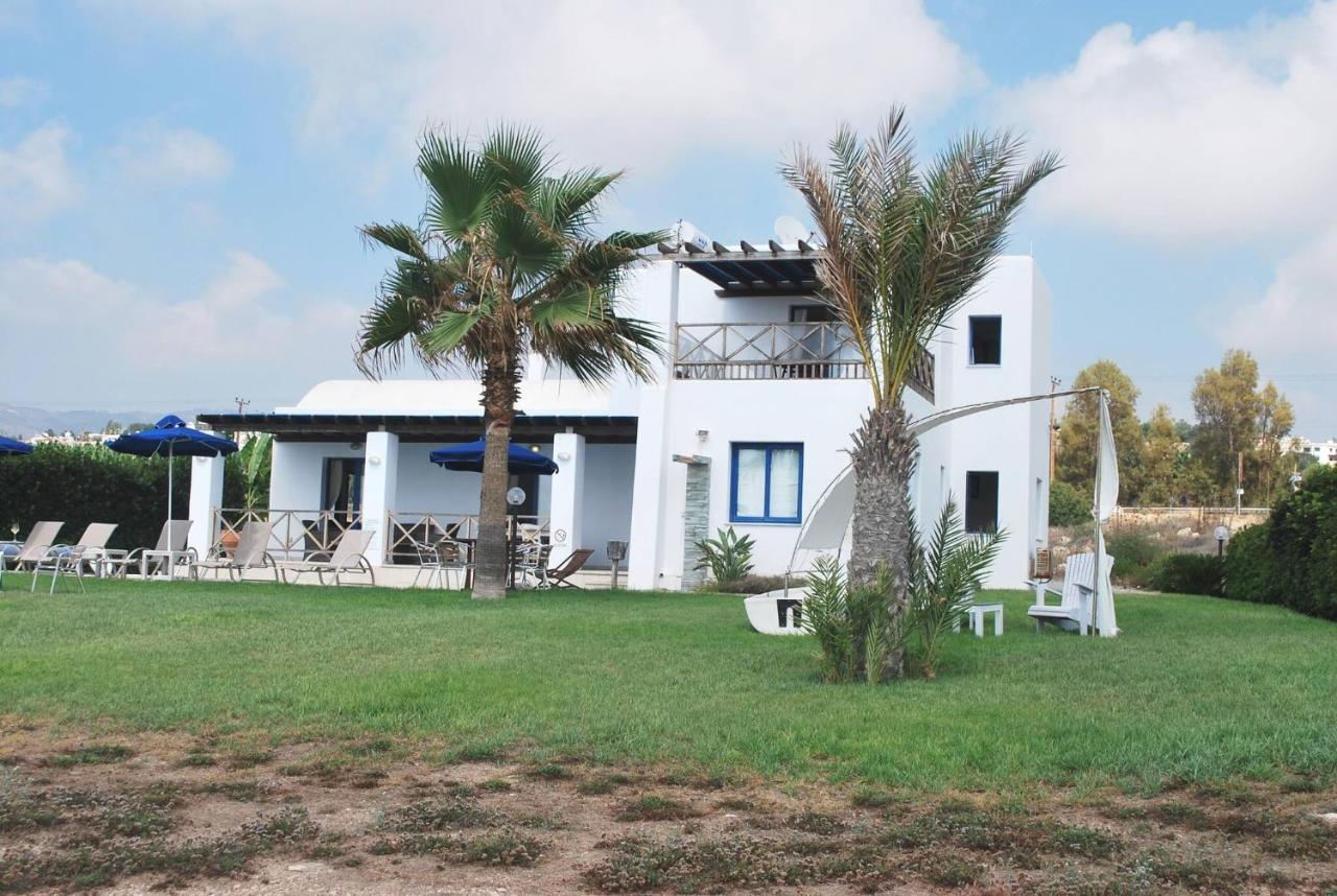 Sea Front Villa, Heated Private Pool, Amazing Location Paphos 323 Kissonerga Buitenkant foto