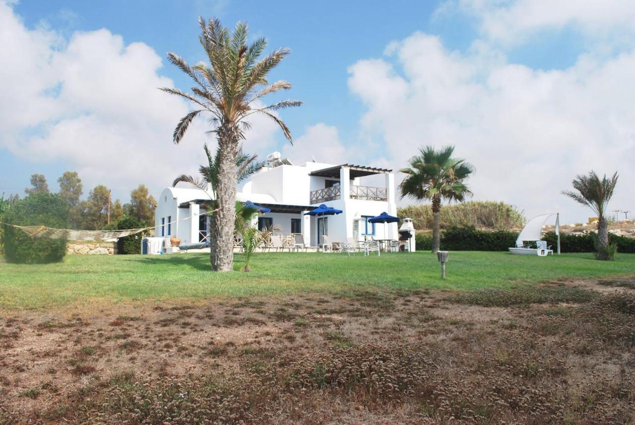 Sea Front Villa, Heated Private Pool, Amazing Location Paphos 323 Kissonerga Buitenkant foto
